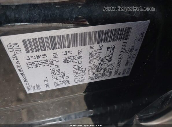 5N1BT3CB8RC673091 2024 NISSAN ROGUE Черный Вид подкапотного пространства