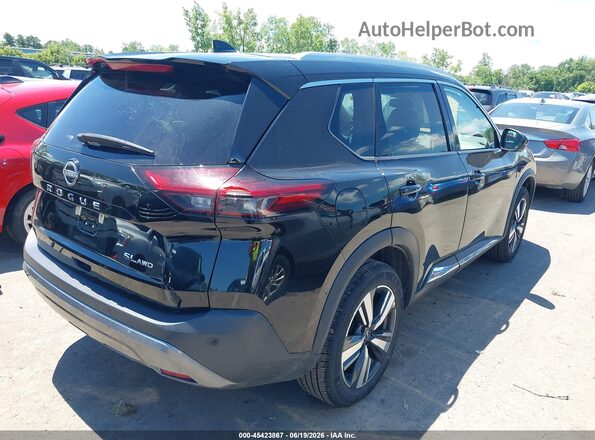 5N1BT3CB9PC799148 2023 NISSAN ROGUE Черный Задняя правая четверть