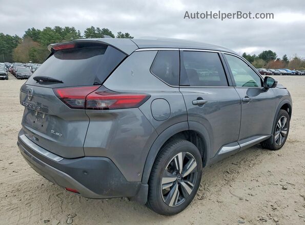 5N1BT3CB9PC892185 2023 NISSAN ROGUE Серый Задняя правая четверть