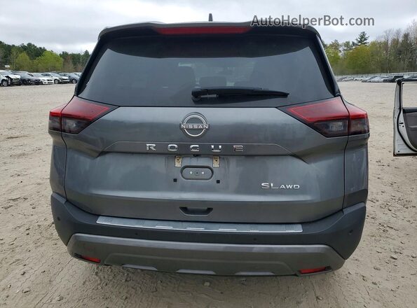 5N1BT3CB9PC892185 2023 NISSAN ROGUE Серый Вид сзади