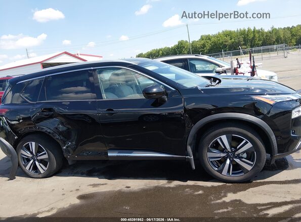 5N1BT3CB9PC901015 2023 NISSAN ROGUE Black Rear interior view