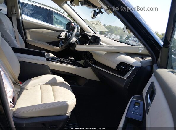 5N1BT3CB9PC901015 2023 NISSAN ROGUE Black Front interior view