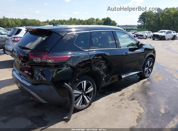 5N1BT3CB9PC901015 2023 NISSAN ROGUE Black Rear right
