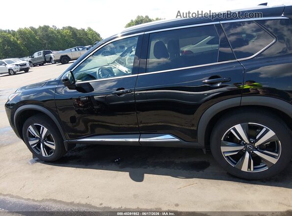 5N1BT3CB9PC901015 2023 NISSAN ROGUE Black 360 interior view