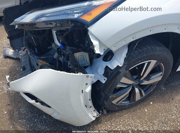 5N1BT3CBXSC820209 2025 NISSAN ROGUE White Vista del cuadro de instrumentos