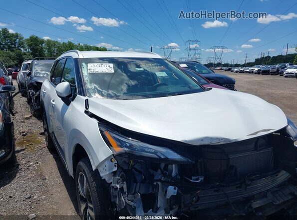 5N1BT3CBXSC820209 2025 NISSAN ROGUE White Vista interior de 360 grados