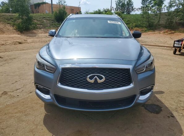 5N1DL0MM0HC547524 2017 INFINITI QX60 Blue Front view