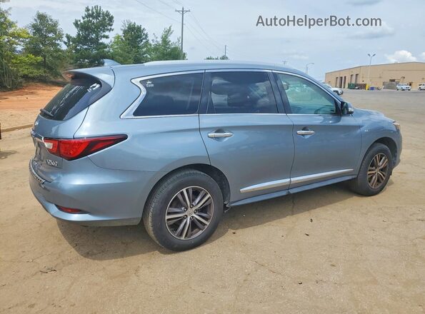 5N1DL0MM0HC547524 2017 INFINITI QX60 Blue Rear right