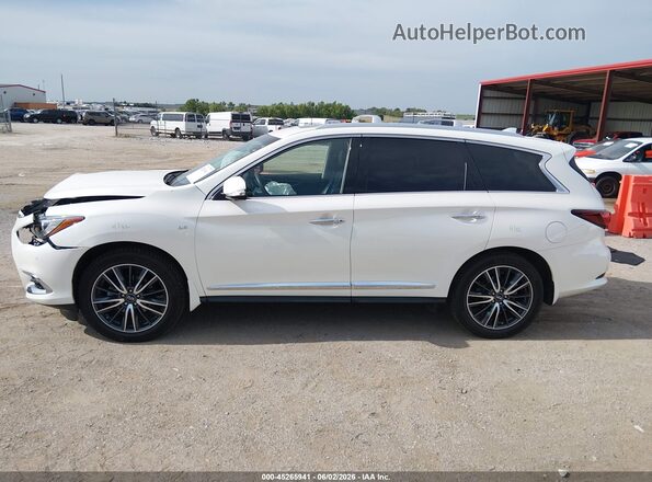 5N1DL0MM0HC555073 2017 INFINITI QX60 Белый Панорамный вид салона 360°