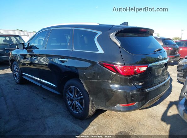 5N1DL0MM0JC505845 2018 INFINITI QX60 Black Задня ліва чверть
