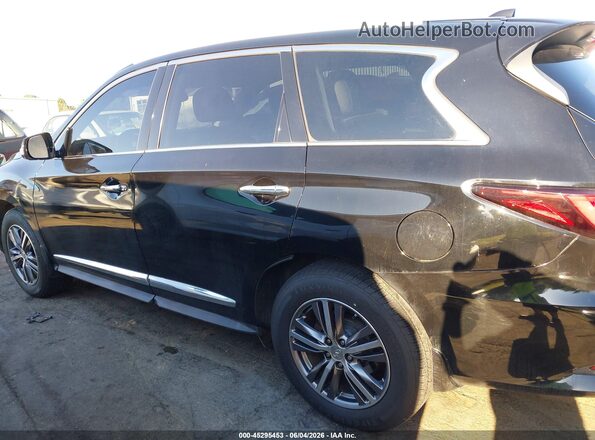 5N1DL0MM0JC505845 2018 INFINITI QX60 Black Панорамний вид салону 360°
