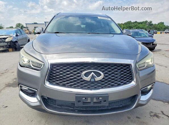 5N1DL0MM0JC507658 2018 INFINITI QX60 Gray Widok z przodu