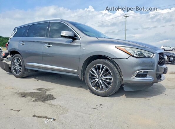 5N1DL0MM0JC507658 2018 INFINITI QX60 Gray Przód prawy