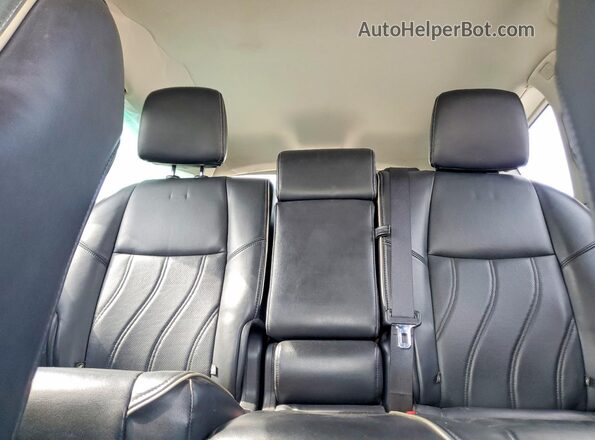 5N1DL0MM0JC507658 2018 INFINITI QX60 Gray Widok tylnych siedzeń