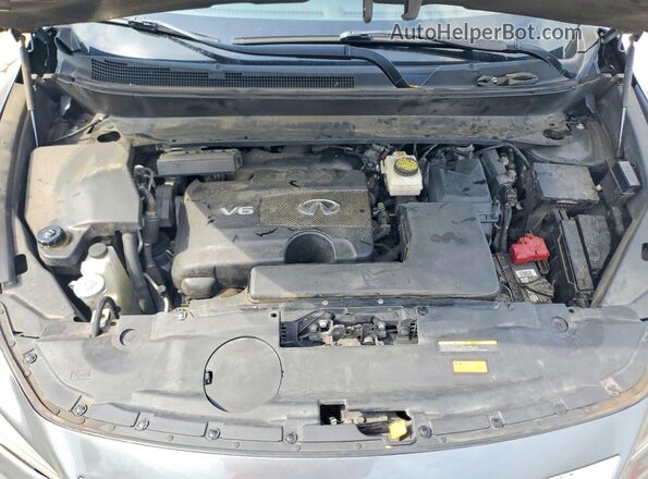 5N1DL0MM0JC507658 2018 INFINITI QX60 Gray Widok komory silnika
