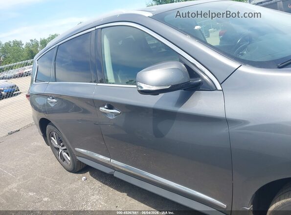 5N1DL0MM0KC522226 2019 INFINITI QX60 Silver Սալոնի հետևի տեսք