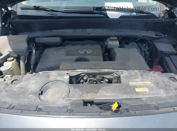 5N1DL0MM0KC522226 2019 INFINITI QX60 Silver Հետևի տեսք