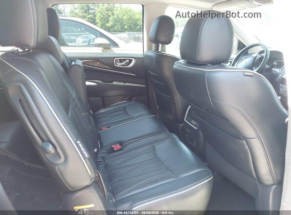 5N1DL0MM0KC550060 2019 INFINITI QX60 White VIN კოდის სტიკერის ხედი