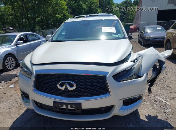 5N1DL0MM0KC550060 2019 INFINITI QX60 White წინა ხედი