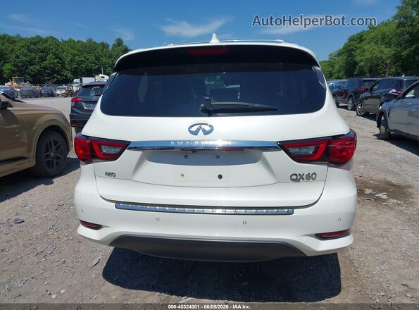 5N1DL0MM0KC550060 2019 INFINITI QX60 White 