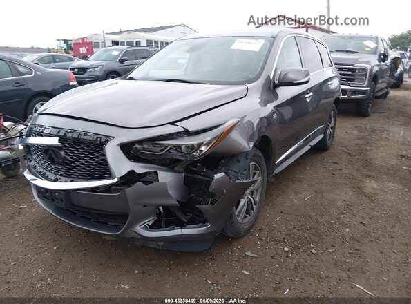 5N1DL0MM0LC519411 2020 INFINITI QX60 Gray Передня ліва чверть