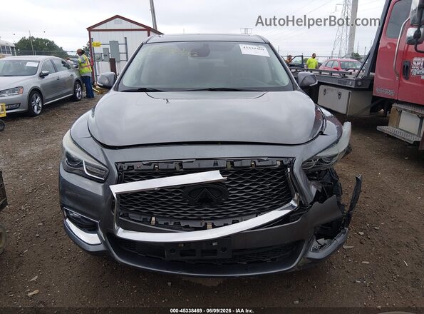 5N1DL0MM0LC519411 2020 INFINITI QX60 Gray Вид щитка приладів