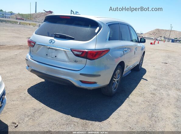 5N1DL0MM0LC523474 2020 INFINITI QX60 Silver Tył prawy