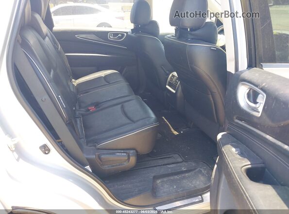 5N1DL0MM0LC523474 2020 INFINITI QX60 Silver Widok naklejki z numerem VIN
