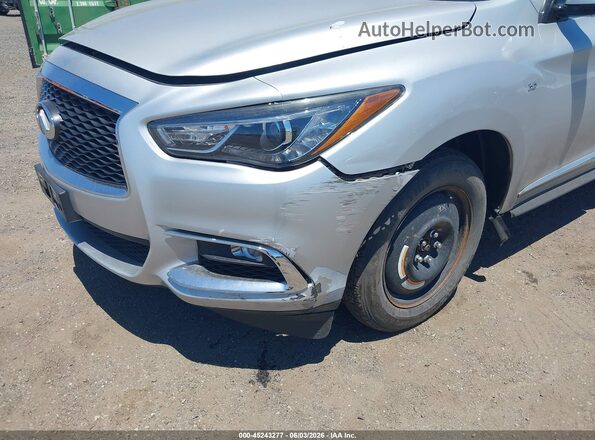 5N1DL0MM0LC523474 2020 INFINITI QX60 Silver Widok z przodu