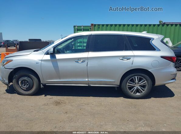 5N1DL0MM0LC523474 2020 INFINITI QX60 Silver Widok wnętrza 360 stopni