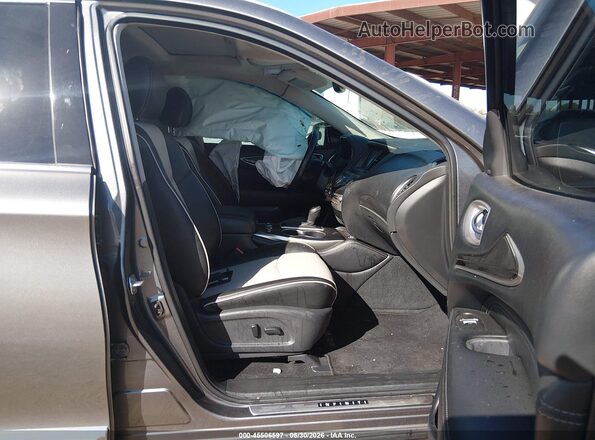 5N1DL0MM0LC548326 2020 INFINITI QX60 Gray Սալոնի դիմացի տեսք