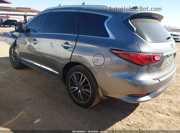 5N1DL0MM0LC548326 2020 INFINITI QX60 Gray Հետևի ձախ