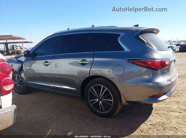 5N1DL0MM0LC548326 2020 INFINITI QX60 Gray Սալոնի հետևի տեսք