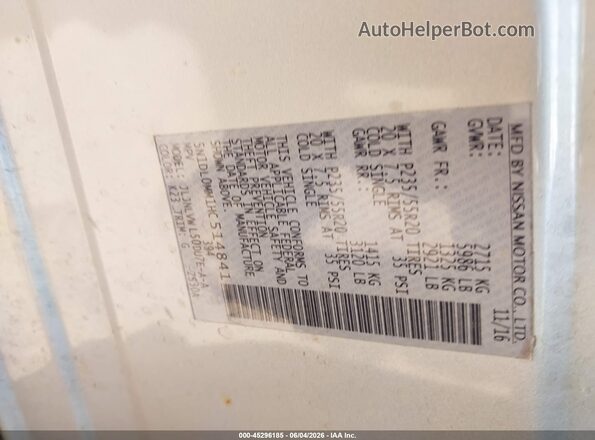 5N1DL0MM1HC514841 2017 INFINITI QX60 Silver Շարժիչի բաժամունքի տեսք
