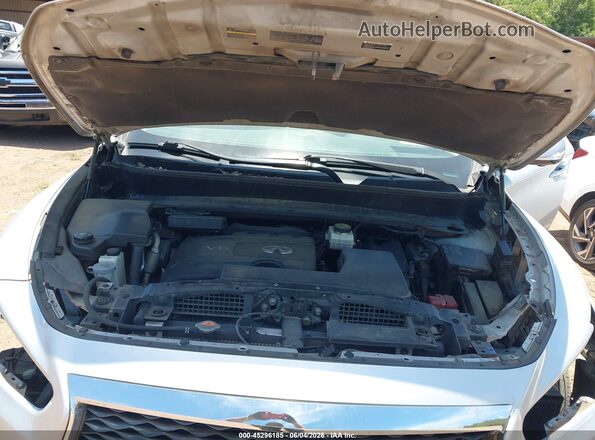 5N1DL0MM1HC514841 2017 INFINITI QX60 Silver Հետևի տեսք