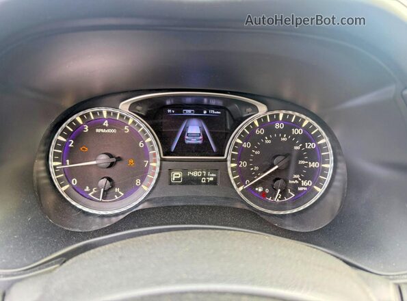5N1DL0MM1HC527783 2017 INFINITI QX60 Белый Вид подкапотного пространства