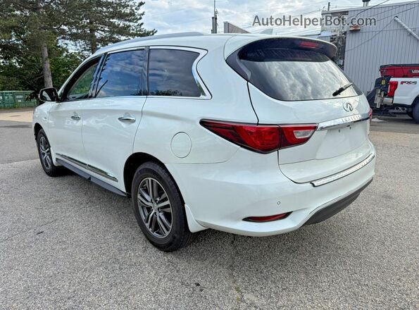5N1DL0MM1HC527783 2017 INFINITI QX60 Белый Передняя правая четверть