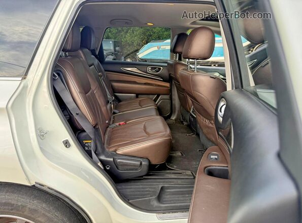 5N1DL0MM1HC527783 2017 INFINITI QX60 Белый Вид спереди