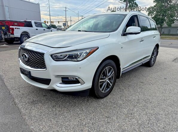 5N1DL0MM1HC527783 2017 INFINITI QX60 Белый Вид панели приборов