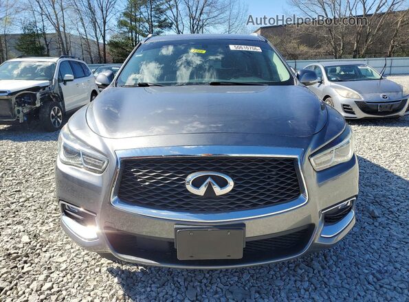 5N1DL0MM1JC501058 2018 INFINITI QX60 Серый Вид спереди