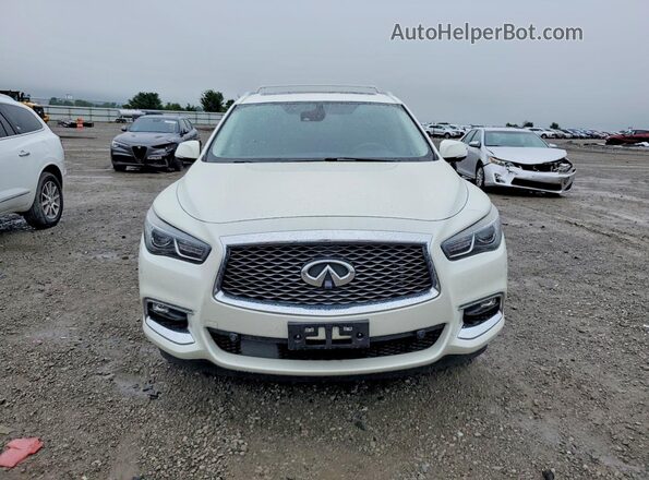 5N1DL0MM1JC507510 2018 INFINITI QX60 White Front view