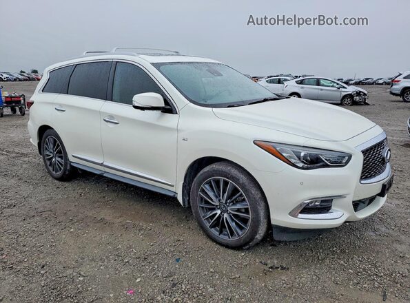 5N1DL0MM1JC507510 2018 INFINITI QX60 White Front right
