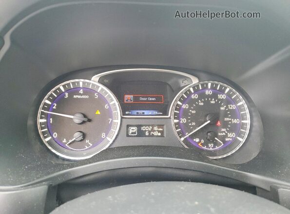 5N1DL0MM1JC507510 2018 INFINITI QX60 White Instrument cluster view