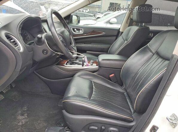 5N1DL0MM1JC507510 2018 INFINITI QX60 White Front interior view