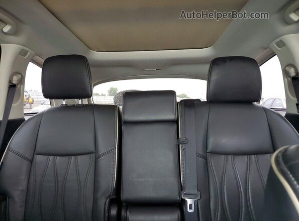 5N1DL0MM1JC507510 2018 INFINITI QX60 White Rear seats view