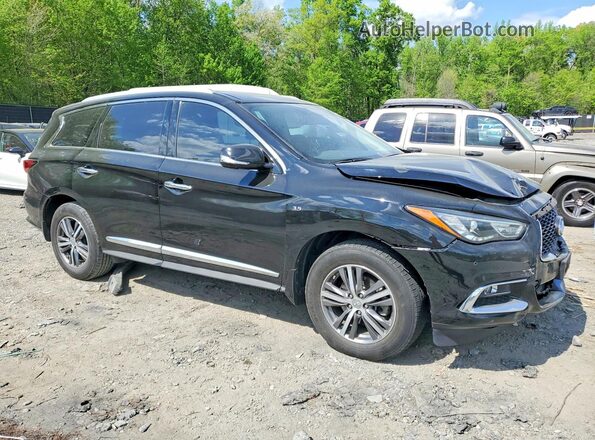 5N1DL0MM1JC510651 2018 INFINITI QX60 Black Առջևի աջ