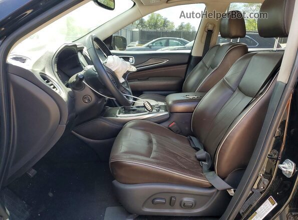 5N1DL0MM1JC510651 2018 INFINITI QX60 Black Սալոնի դիմացի տեսք