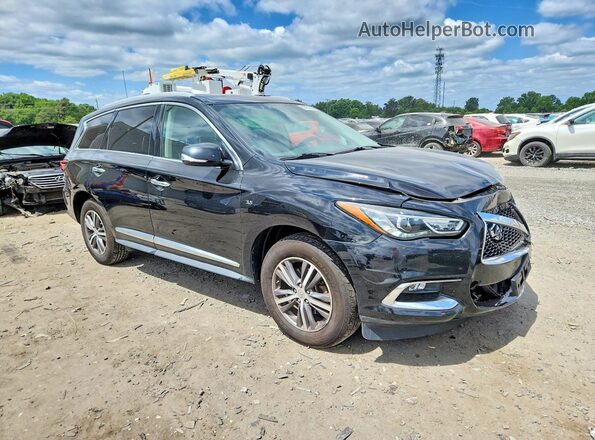 5N1DL0MM1JC516336 2018 INFINITI QX60 Black წინა მარჯვენა