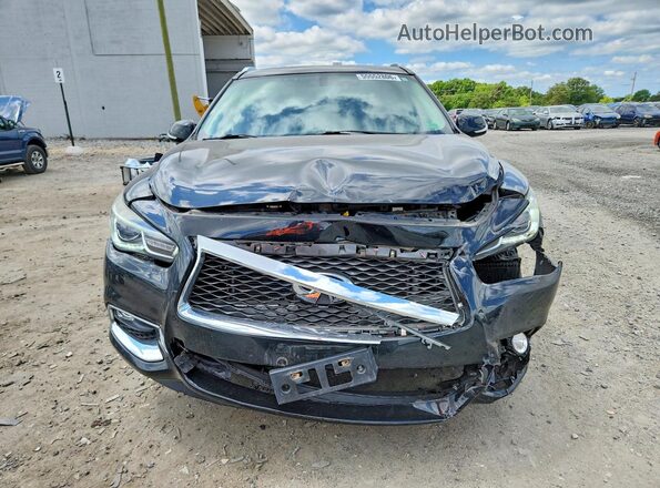 5N1DL0MM1JC516336 2018 INFINITI QX60 Black წინა ხედი