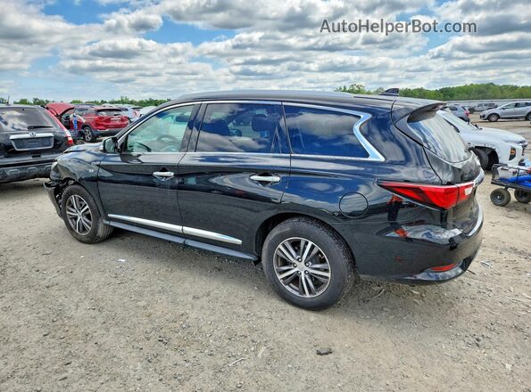 5N1DL0MM1JC516336 2018 INFINITI QX60 Black უკანა მარცხენა